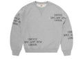 Corteiz Hmp Stencil Crewneck Light Heather