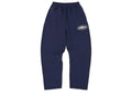 Corteiz Island Puff Print Open Hem Pant Navy