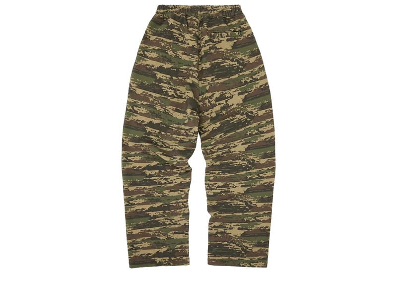 Corteiz Island Puff Print Open Hem Sweatpant Digi Camo