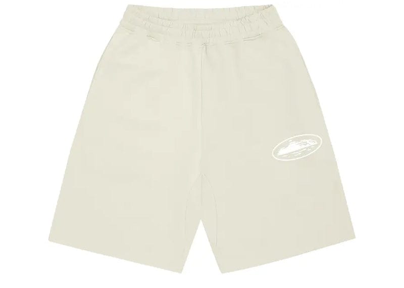 Corteiz Island Puff Print Sweatshort Off White