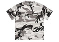 Corteiz Island Puff Print Tee Arctic Camo