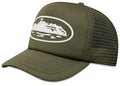 Corteiz Island Puff Print Trucker Hat Olive