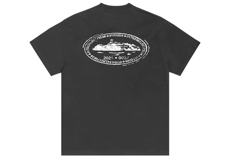 Corteiz Island Stamp Tee 'Black'