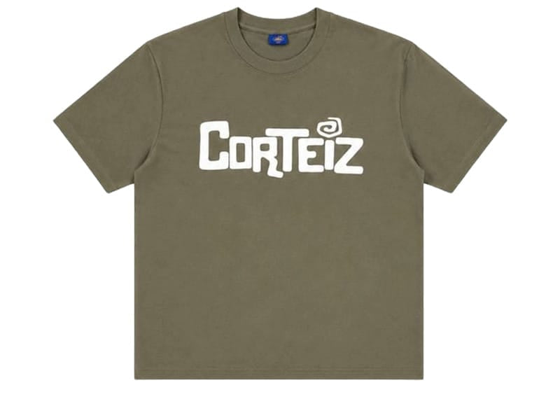 Corteiz Logo Tee Military Green