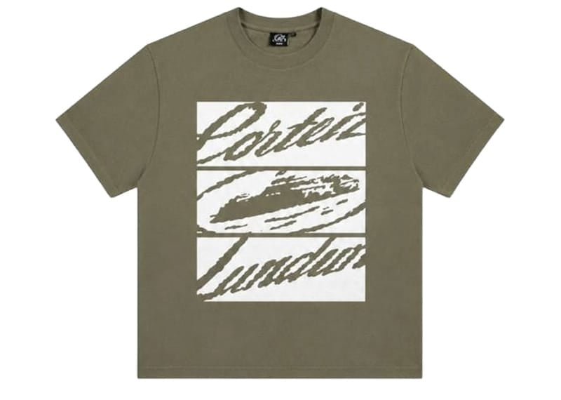 Corteiz Lundun Tee Military Green