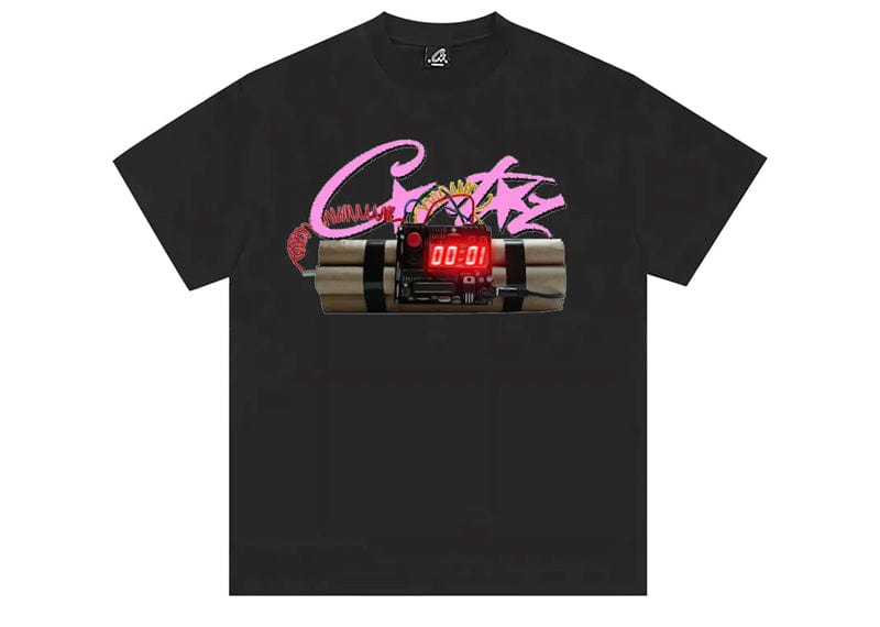 Corteiz No Time 4 Luv Tee 'Black'