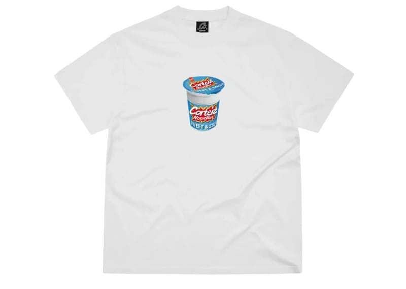 Corteiz Noodle Tee White