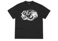 Corteiz Nuh Fear Tee Black White