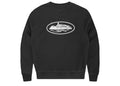 Corteiz OG Alcatraz Sweatshirt Black White