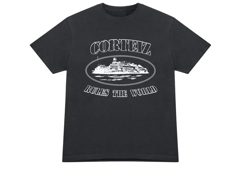 Corteiz OG Alcatraz T-Shirt Black