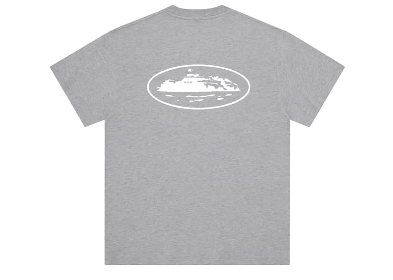Corteiz OG Island T-shirt Heather Grey