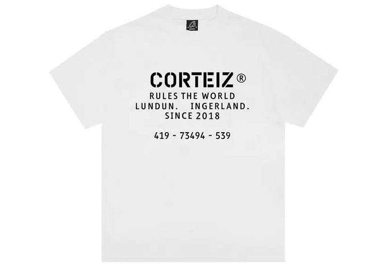 Corteiz OG Stencil Tee White