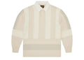 Corteiz Panel Strpez Rugby Shirt Cream