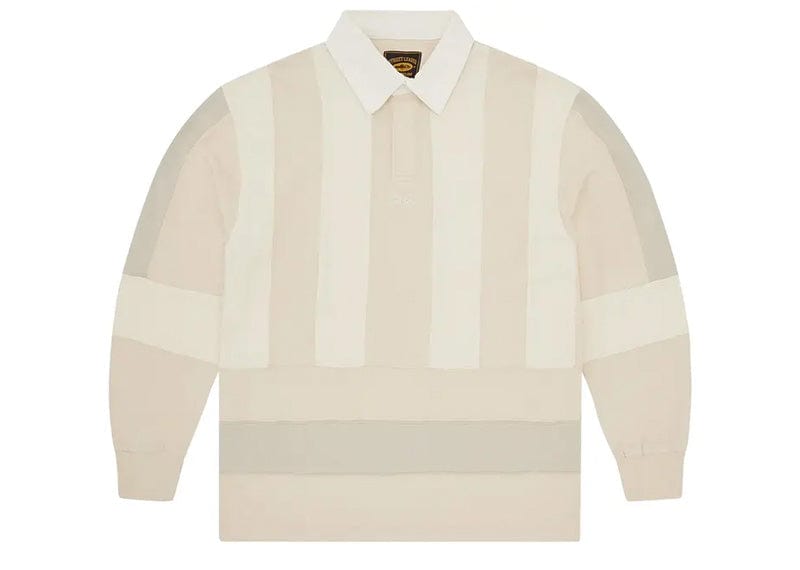 Corteiz Panel Strpez Rugby Shirt Cream