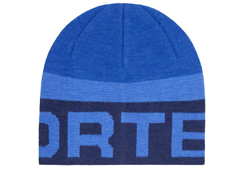 Corteiz Precision Knit Beanie Navy