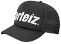 Corteiz Rental Trucker Hat Black