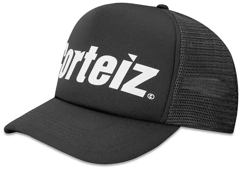 Corteiz Rental Trucker Hat Black