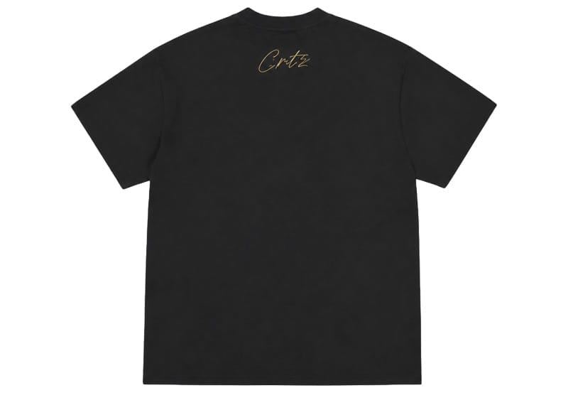 Corteiz RTW x 667 Alcatraz Island Tee Black/Gold