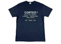 Corteiz Rules the World Stencil Tee Navy