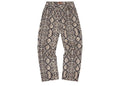 Corteiz Snakeskin Denim Workwear Pant Black/Beige