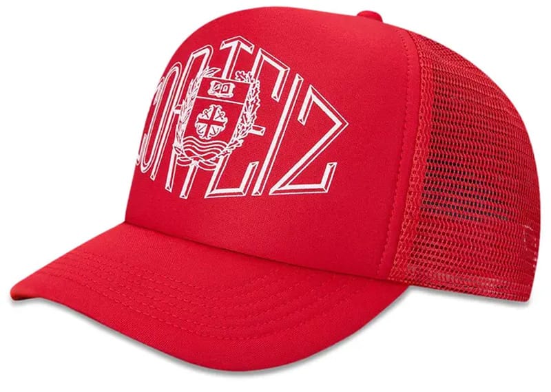 Corteiz Sophomore Trucker Hat Red
