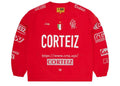 Corteiz Sponsors Training Pullover Red