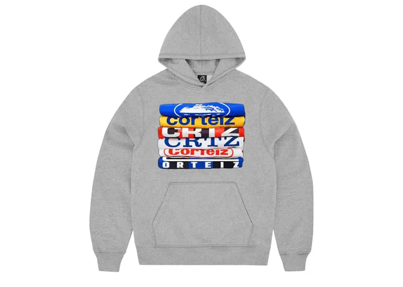 Corteiz Stacks Hoodie Grey