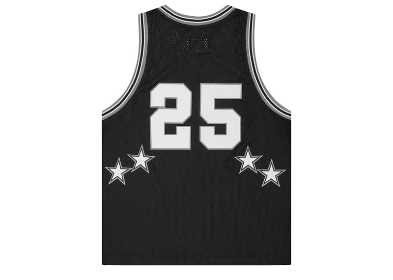 Corteiz Stars Bball Jersey Black