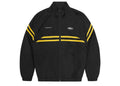 Corteiz Striped Litework Jacket Black Yellow