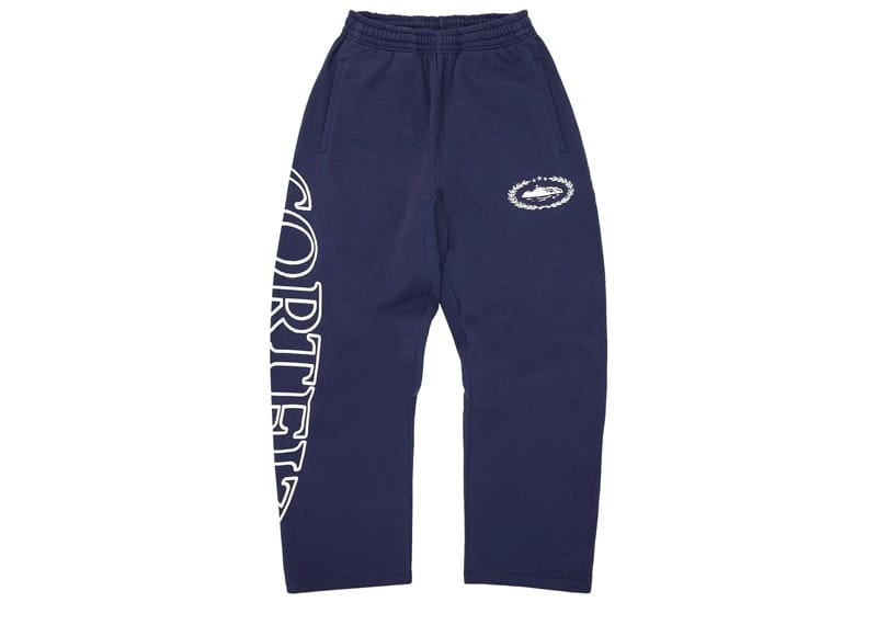 Corteiz Superior Royale Open Hem Pant Navy