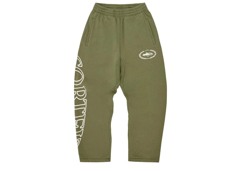 Corteiz Superior Royale Open Hem Pant Olive