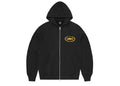Corteiz Superior Royale Zip Up Hoodie Black Yellow
