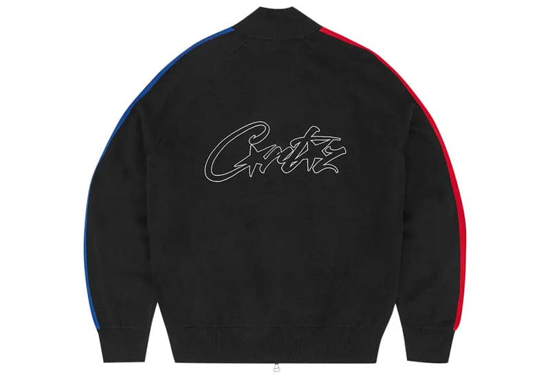 Corteiz VVS Knit Zip Black/Red/Blue
