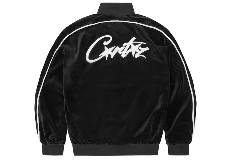 Corteiz VVS Velour Jacket Black