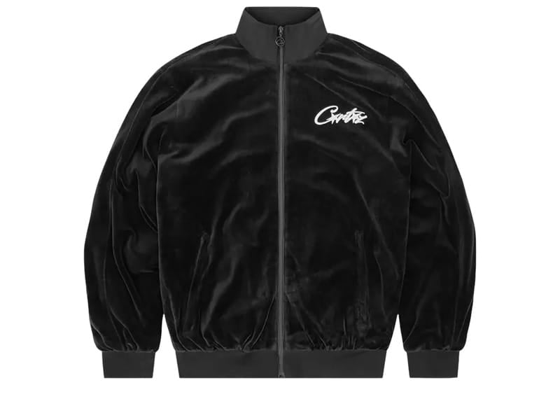 Corteiz VVS Velour Jacket Black