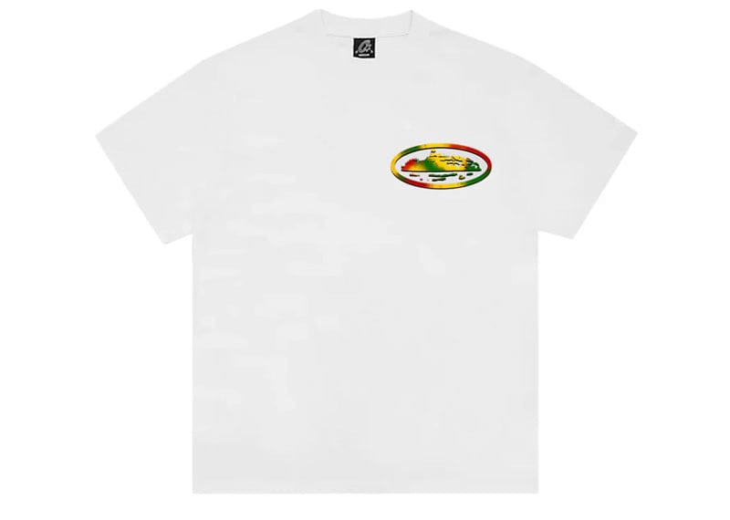 Corteiz Sunset Tee White