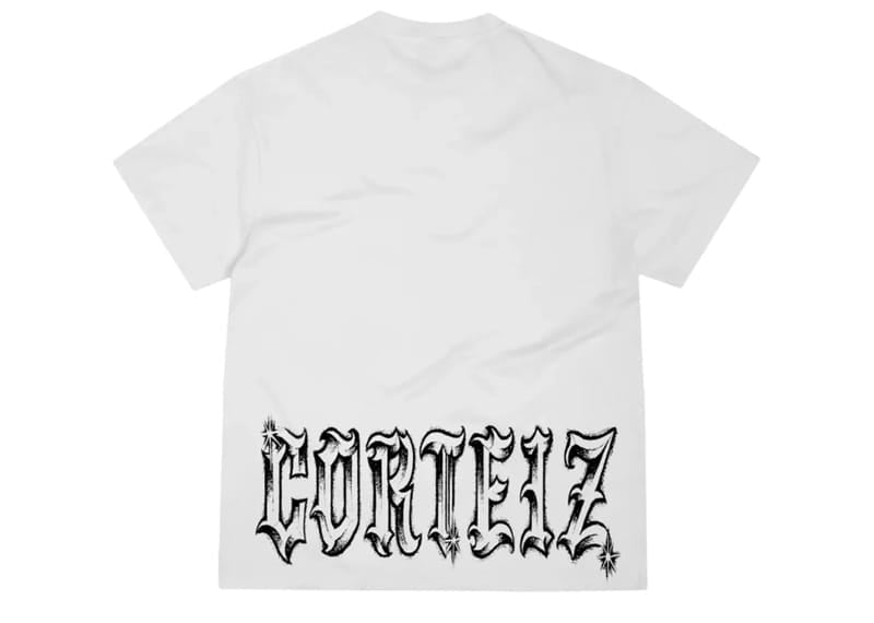 Corteiz Gothic Tee White