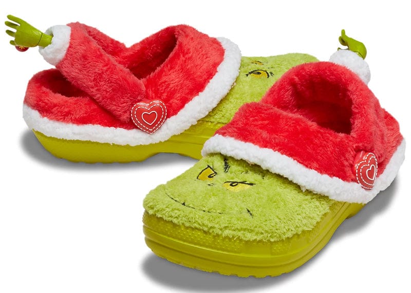 Crocs Classic Lined Clog The Grinch