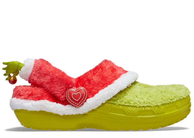 Crocs Classic Lined Clog The Grinch