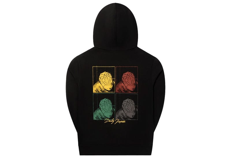 Daily Paper Frame Hoodie Black