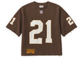 Dedictd Concpt Football Boxy V2 Jersey Brown