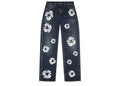 Denim Tears Baggy Cotton Wreath Denim Pant Dark Wash