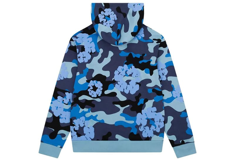 Denim Tears Blue Camo Zip