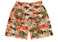 Denim Tears Camo Cotton Wreath Mesh Shorts Brown