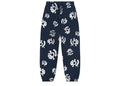 Denim Tears Cotton Sweatpants Sliver Print Blue