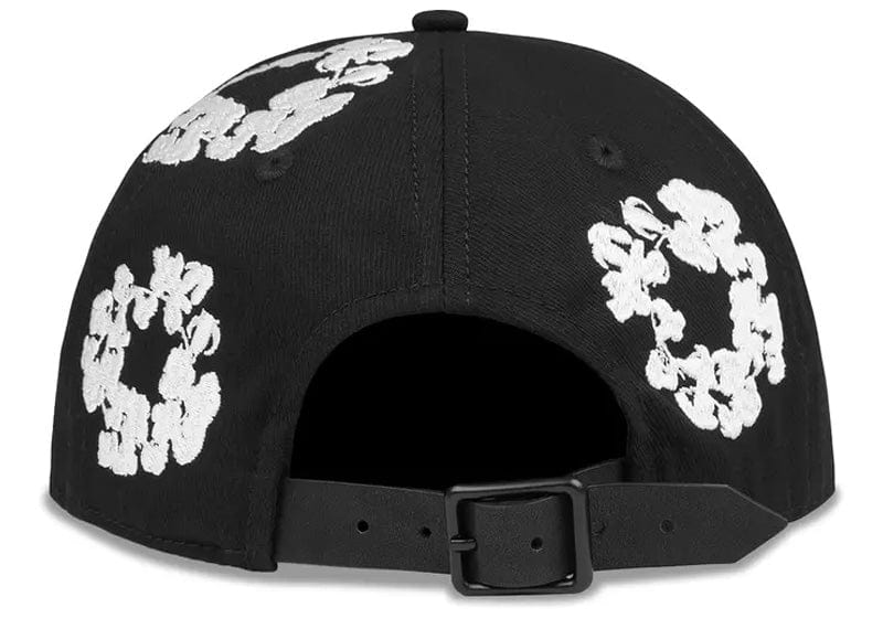Denim Tears Cotton Wreath Adjustable Cap Black