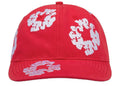 Denim Tears Cotton Wreath Adjustable Cap Red