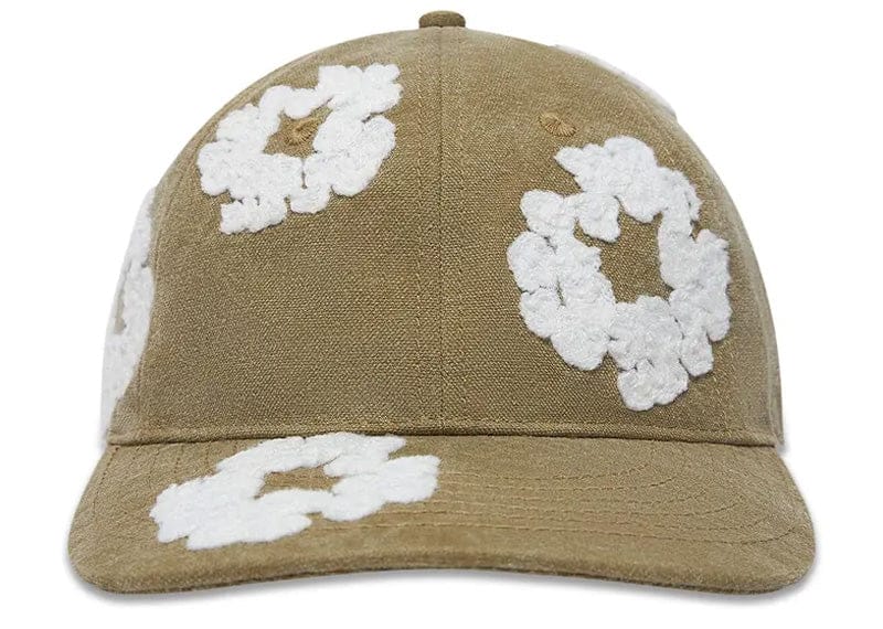 Denim Tears Cotton Wreath Garment Dyed Cap Beige