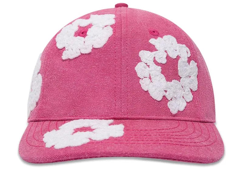 Denim Tears Cotton Wreath Garment Dyed Cap Pink