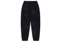 Denim Tears Cotton Wreath Sweatpants Black Monochrome